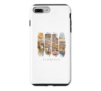 Florence Dome, Art et Pâtes - Vacances Italie Coque pour iPhone 7 Plus/8 Plus