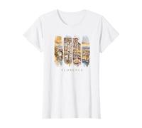 Florence Dome, Art et Pâtes - Vacances Italie T-Shirt