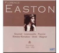 Florence Easton Sings Arias By Gounod, Leoncavallo, Puccini, Rimsky-korsakov, Verdi & Wagner [CD] [IMPORT]