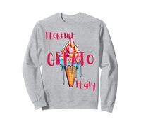 Florence Gelato Italy glace graphique été italien Sweatshirt