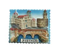 Florence Italie 3D Firenze Magnet Réfrigérateur Touriste Souvenirs Résine Magnétique Autocollants Aimant De Réfrigérateur Maison & Cuisine Décoration de La Chine