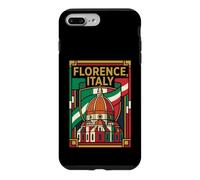 Florence Italie Drapeau Italien Voyage Graphique Coque pour iPhone 7 Plus/8 Plus