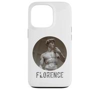 Florence Italie Michael Anglo's David Portrait Renaissance Coque pour iPhone 13 Pro