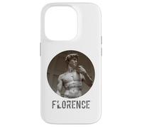 Florence Italie Michael Anglo's David Portrait Renaissance Coque pour iPhone 14 Pro