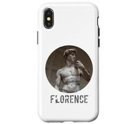 Florence Italie Michael Anglo's David Portrait Renaissance Coque pour iPhone X/XS