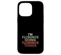 Florence Name Florence Personalized Name First Given Coque pour iPhone 14 Pro Max