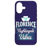 Florence Nightingale Vibes Citation Soins de santé fière infirmière Coque pour iPhone 17