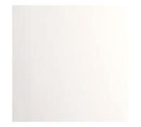 vaessen creative Florence Papier Cartonné, Off-White, 216g, Carré, 30,5 x 30,5 cm, 100 Feuilles, Surface Lisse, pour Peindre, Scrapbooking, Cartographie, Perforatrice et Plus, Blanc