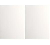 Florence Papier Cartonné Blanc Cassé Lisse - A4-10 feuilles - 216 g/m² - Papier pour Scrapbooking, Carterie, Perforation et Faire Part de Mariage (Lot de 2)