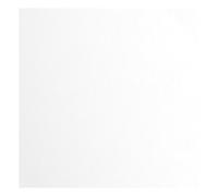 vaessen creative Florence Papier Cartonné, Blanc, 216g, Carré, 30,5 x 30,5 cm, 100 Feuilles, Surface Lisse, pour Peindre, Scrapbooking, Cartographie, Perforatrice et Plus