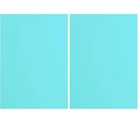 Florence Papier Cartonné Bleu Lisse - A4 - Sky - 10 feuilles - 216 g/m² - Papier pour Scrapbooking, Carterie, Perforation et Faire Part de Mariage (Lot de 2)