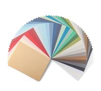 Florence Papier Cartonné en Lin Couleurs Assorties 250 g - Papier Scrapbooking A4 - Papier Cartonné Couleur - Invitations Élégantes, Boîtes-Cadeaux et Projets Artistiques