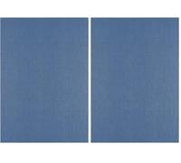 Florence Papier Cartonné en Lin Bleu 250 g - Scrapbooking A4 - Maritime - Cartonné Couleur - Invitations Élégantes, Boîtes-Cadeaux et Projets Artistiques (Lot de 2)