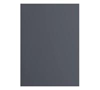 Florence Papier Cartonné Gris Lisse - A4 - Anthracite - 10 feuilles - 216 g/m² - Papier pour Scrapbooking, Carterie, Perforation et Faire Part de Mariage