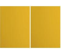 Florence Papier Cartonné Jaune Lisse - A4 - Bee - 10 feuilles - 216 g/m² - Papier pour Scrapbooking, Carterie, Perforation et Faire Part de Mariage (Lot de 2)