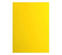 Florence Papier Cartonné Jaune Lisse - A4 - Lemon Yellow - 10 feuilles - 216 g/m² - Papier pour Scrapbooking, Carterie, Perforation et Faire Part de Mariage