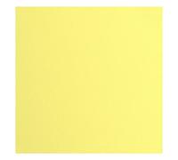 vaessen creative Florence Papier Cartonné, Jaune (Crocus), 216g, Carré, 30,5 x 30,5 cm, 20 Feuilles, Surface Texturée, pour Peindre, Scrapbooking et plus, 30,5x30,5cm