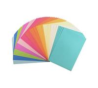 Florence Papier Cartonné Lisse - A4 - Summer - 12 x 5 feuilles - 216 g/m² - pour Scrapbooking, Carterie, Perforation et Faire Part de Mariage