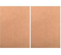 Florence Papier Cartonné Marron Lisse - A4 - Kraft Clair - 10 feuilles - 216 g/m² - Papier pour Scrapbooking, Carterie, Perforation et Faire Part de Mariage (Lot de 2)