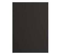 Florence Vaessen Creative Papier Cartonné, Noir, 200g, A4, 100 Feuilles, Surface Lisse, pour Peindre, Scrapbooking, Cartographie, Perforatrice et Plus, Set Pièces
