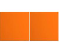 Florence Papier Cartonné Orange Lisse - 30,5 x 30,5 cm - Melon - 20 feuilles - 216 g/m² - Papier pour Scrapbooking, Carterie, Perforation et Faire Part de Mariage (Lot de 2)