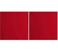Florence Papier Cartonné Rouge Lisse - 30,5 x 30,5 cm - Poppy - 20 feuilles - 216 g/m² - Papier pour Scrapbooking, Carterie, Perforation et Faire Part de Mariage (Lot de 2)