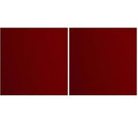 Florence Papier Cartonné Rouge Rugueux - 30,5 x 30,5 cm - Ruby - 20 feuilles - 216 g/m² - Papier pour Scrapbooking, Carterie, Perforation et Faire Part de Mariage (Lot de 2)