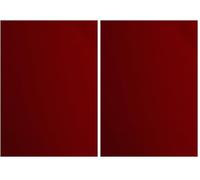 Florence Papier Cartonné Rouge Rugueux - A4 - Ruby - 10 feuilles - 216 g/m² - Papier pour Scrapbooking, Carterie, Perforation et Faire Part de Mariage (Lot de 2)