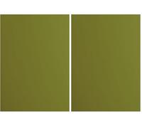 Florence Papier Cartonné Vert Lisse - A4 - Olive - 10 feuilles - 216 g/m² - Papier pour Scrapbooking, Carterie, Perforation et Faire Part de Mariage (Lot de 2)