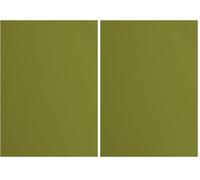 Florence Papier Cartonné Vert Rugueux - A4 - Olive - 10 feuilles - 216 g/m² - Papier pour Scrapbooking, Carterie, Perforation et Faire Part de Mariage (Lot de 2)