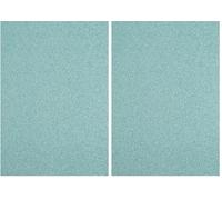 Florence Papier Pailleté Bleu - A4-5 - 350 g/m² - Aqua - Papier Cartonné à Paillettes pour Loisirs Créatifs, Scrapbooking et Cartes de Vœux (Lot de 2)