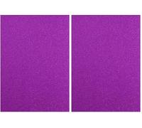 Florence Papier Pailleté Violet - A4-5 - 350 g/m² - Papier Cartonné à Paillettes pour Loisirs Créatifs, Scrapbooking et Cartes de Vœux (Lot de 2)