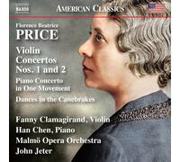 NAXOS – Concertos violon n°1 & n°2; Concerto piano en 1 mouvement & Dances in the Canebrakes – CD
