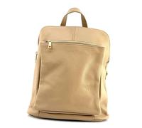 Florence Sac À Dos Femme En Cuir Vachette Taupe OTF610I
