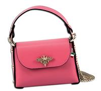 Florence Sac en cuir Sac à bandoulière corail rose OTF817E