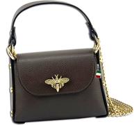 Florence Sac en cuir Sac à bandoulière marron foncé OTF831N6