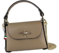 Florence Sac en cuir Sac à bandoulière taupe beige OTF817C
