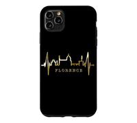 Florence Skyline Italie Battement de Cœur J'aime Firenze Coque pour iPhone 11 Pro Max