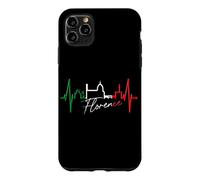 Florence Skyline Italie Battement de Cœur J'aime Firenze Coque pour iPhone 11 Pro Max