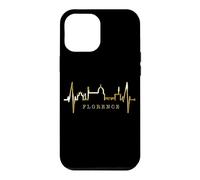 Florence Skyline Italie Battement de Cœur J'aime Firenze Coque pour iPhone 12 Pro Max