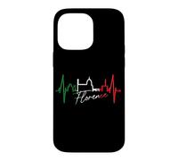 Florence Skyline Italie Battement de Cœur J'aime Firenze Coque pour iPhone 14 Pro Max