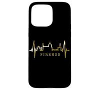 Florence Skyline Italie Battement de Cœur J'aime Firenze Coque pour iPhone 15 Pro Max
