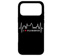 Florence Skyline Italie Battement de Cœur J'aime Firenze Coque pour iPhone 17 Pro Max
