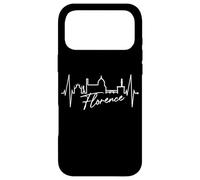 Florence Skyline Italie Battement de Cœur J'aime Firenze Coque pour iPhone 17 Pro Max