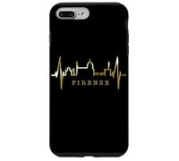 Florence Skyline Italie Battement de Cœur J'aime Firenze Coque pour iPhone 7 Plus/8 Plus