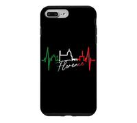 Florence Skyline Italie Battement de Cœur J'aime Firenze Coque pour iPhone 7 Plus/8 Plus