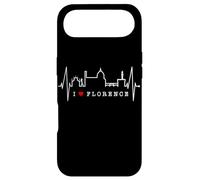 Florence Skyline Italie Battement de Cœur J'aime Firenze Coque pour iPhone Air