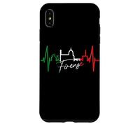 Florence Skyline Italie Battement de Cœur J'aime Firenze Coque pour iPhone XS Max