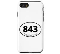 Florence South Carolina Area Code 843 Souvenir de Vacances d'art Coque pour iPhone SE (2020) / 7/8