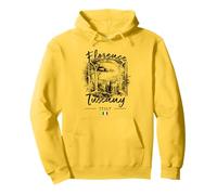 Florence Toscane Riviera Italienne Drapeau Italie Toscane Italie Sweat à Capuche